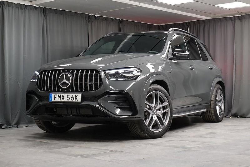 Grå Ny 2025 Mercedes GLE53 AMG AMG Halvkombi | 1 299 000 kr - Bild 1/4