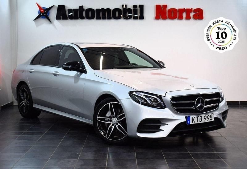 Silver Begagnad 2017 Mercedes E220 AMG Sedan | 294 900 kr (Marknadspris) - Bild 1/2