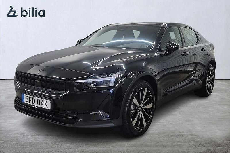 Svart Begagnad 2022 Polestar 2 Standard Range Single Motor Sedan | 299 000 kr (Superpris) - Bild 1/3