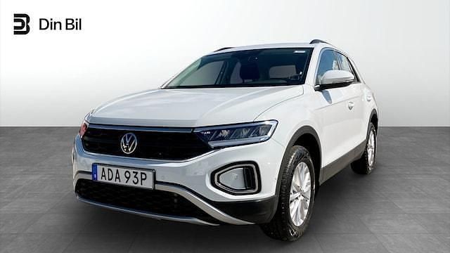 Vit (pure white) Begagnad 2022 VW T-Roc Life SUV | 289 900 kr (Marknadspris) - Bild 1/4