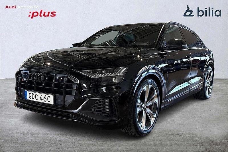 Mytsvart metallic Begagnad 2023 Audi SQ8 Advanced Plus SUV | 979 000 kr (Marknadspris) - Bild 1/3