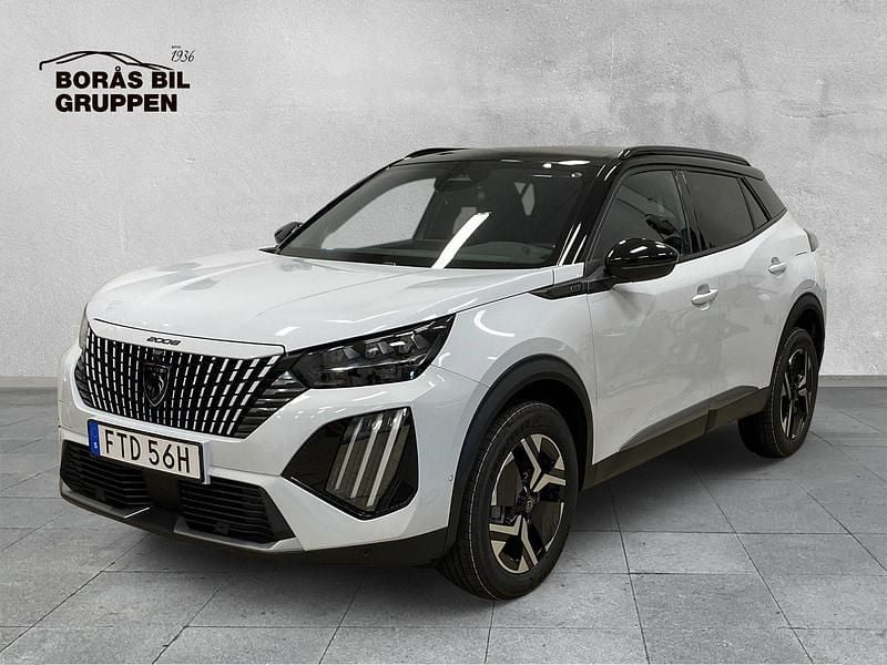 Vit Ny 2025 Peugeot 2008 GT SUV | 289 000 kr (Marknadspris) - Bild 1/4