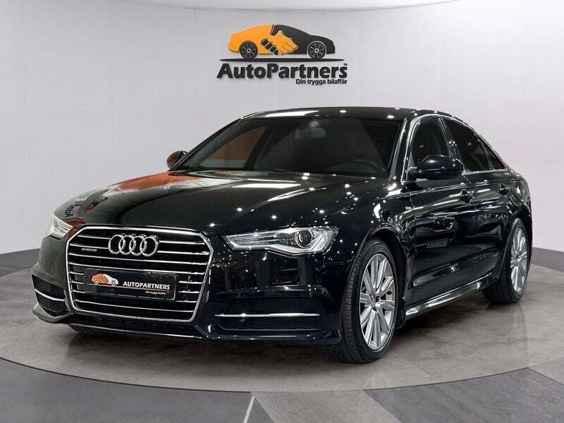 Svart Begagnad 2015 Audi A6 Sport Sedan | 223 900 kr (Marknadspris) - Bild 1/4