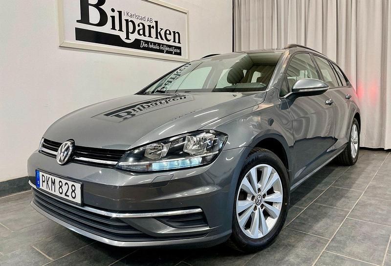 Mörkgrå Begagnad 2017 VW Golf VII Kombi | 169 900 kr (Lite dyr) - Bild 1/3