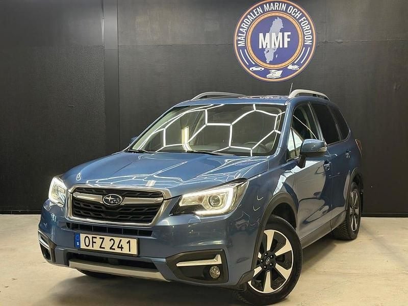 Blå Begagnad 2016 Subaru Forester SUV | 139 800 kr (Marknadspris) - Bild 1/4