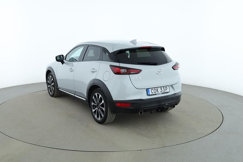 Begagnad Mazda CX-3 Exclusive-Line 151 HK (111 kW) 2019 Vit SUV