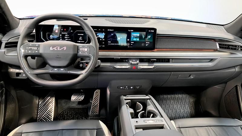 Ny Kia EV9 GT-Line 283 kW (385 HK) 2025 Blå SUV