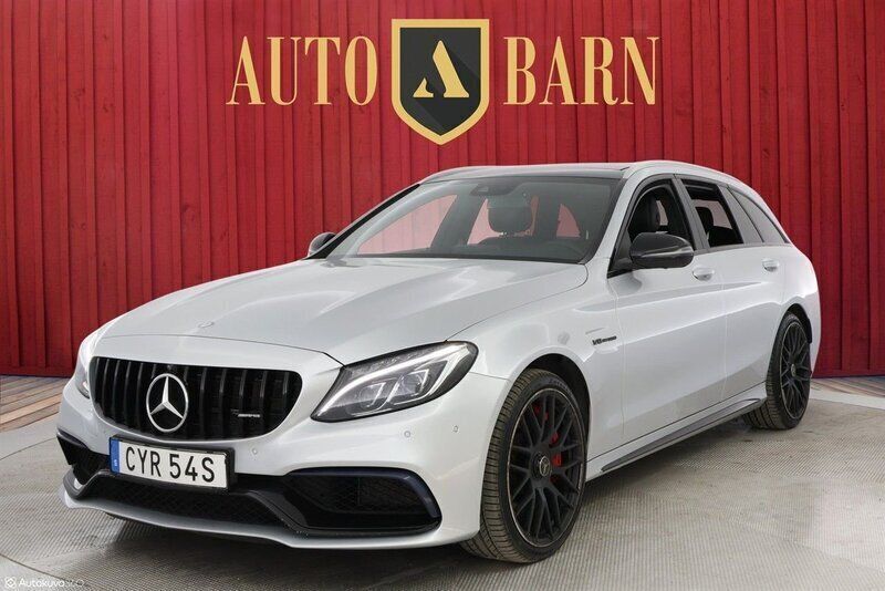 Silver Begagnad 2017 Mercedes C63S AMG AMG Kombi | 449 700 kr (Superpris) - Bild 1/4