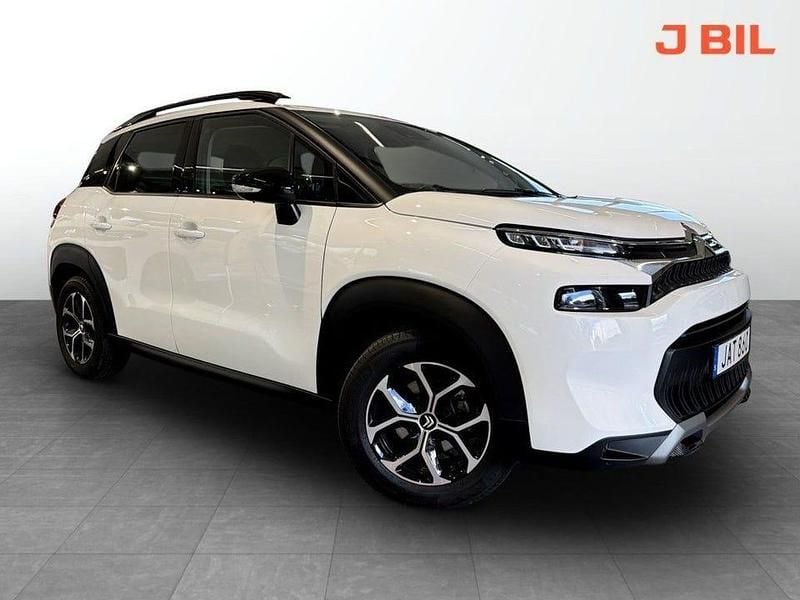 Vit Begagnad 2024 Citroën C3 Aircross Shine SUV | 164 900 kr (Bra pris) - Bild 1/4