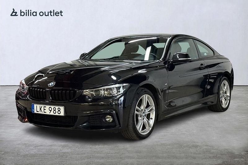 Svart Begagnad 2017 BMW 430 M Sport Sportkupé | 294 900 kr (Lite dyr) - Bild 1/3