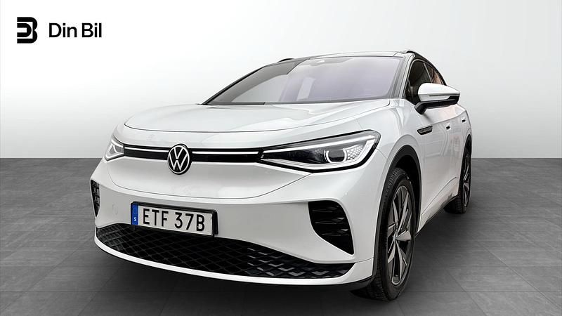 Vit Begagnad 2022 VW ID.4 GTX SUV | 394 900 kr (Dyr) - Bild 1/4
