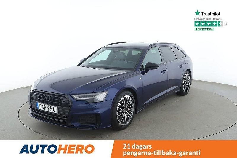 Blå Begagnad 2020 Audi A6 S-Line Kombi | 407 000 kr (Marknadspris) - Bild 1/4