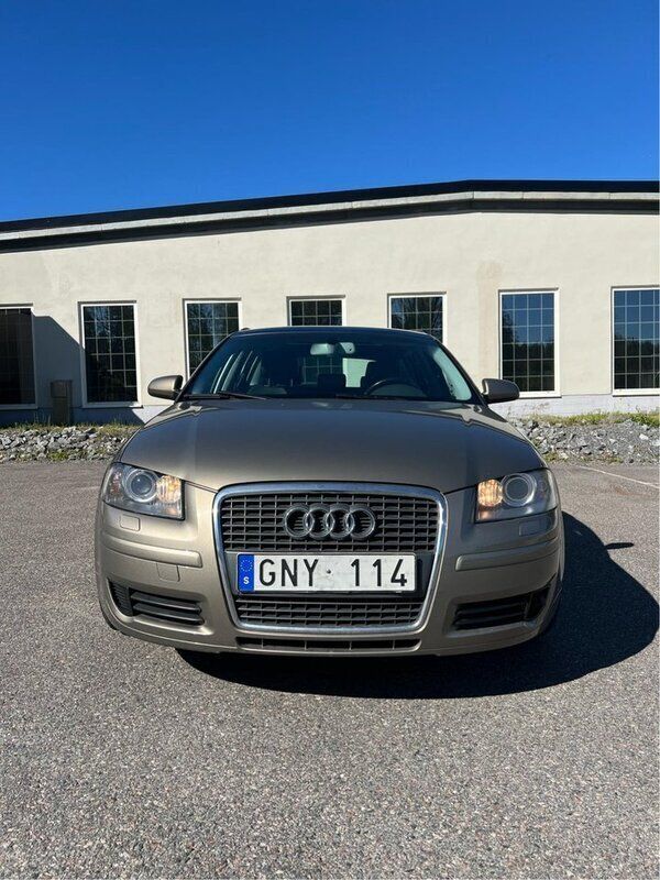 Brun Begagnad 2008 Audi A3 Halvkombi | 75 000 kr - Bild 1/4