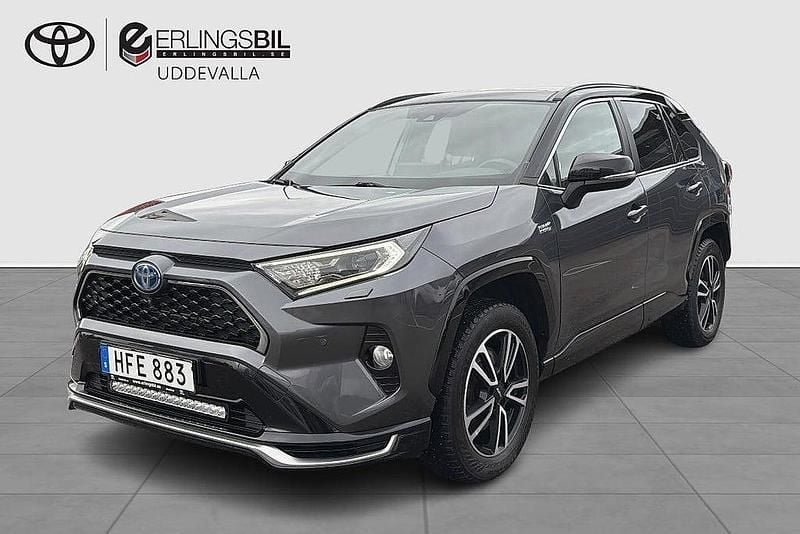 Grå Begagnad 2020 Toyota RAV4 Hybrid Premium SUV | 359 900 kr (Marknadspris) - Bild 1/3