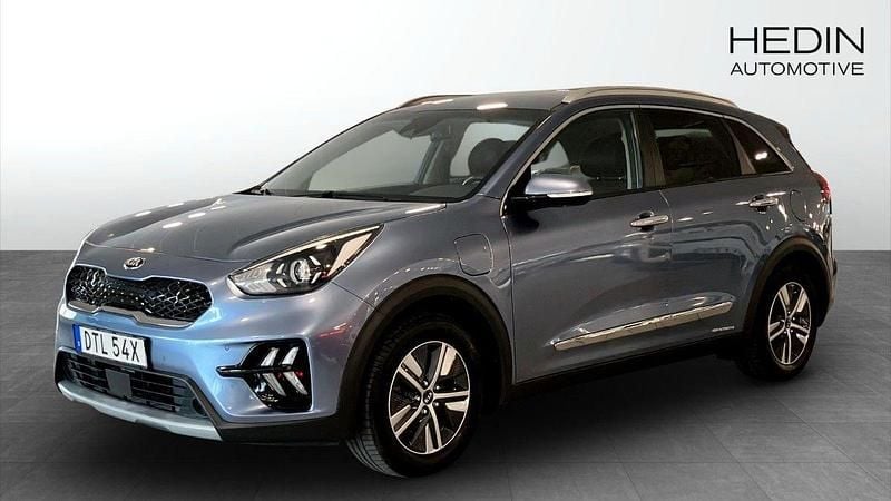 Blå (blue) Begagnad 2021 Kia Niro Advance SUV | 239 900 kr (Marknadspris) - Bild 1/4