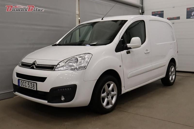Vit Begagnad 2016 Citroën Berlingo Minibuss | 69 900 kr (Bra pris) - Bild 1/4
