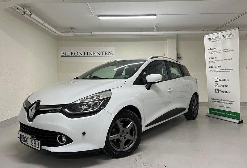 Vit Begagnad 2013 Renault Clio GrandTour Kombi | 72 600 kr (Marknadspris) - Bild 1/4