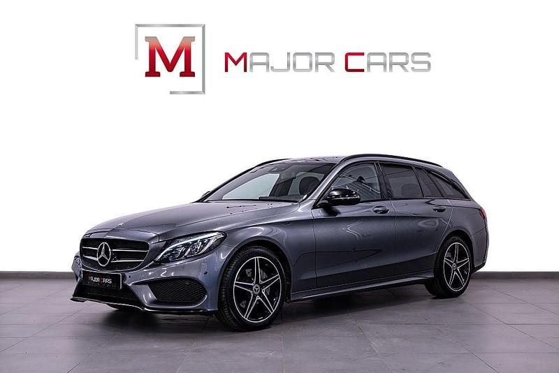 Begagnad Mercedes C220 AMG 170 HK (125 kW) 2017 Selenite grey metallic Kombi