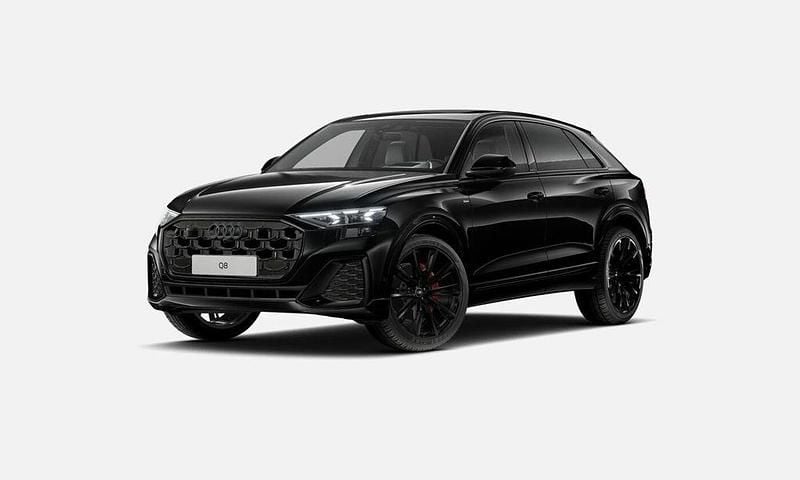 Svart Ny 2025 Audi Q8 S-Line SUV | 1 186 700 kr (Dyr) - Bild 1/4