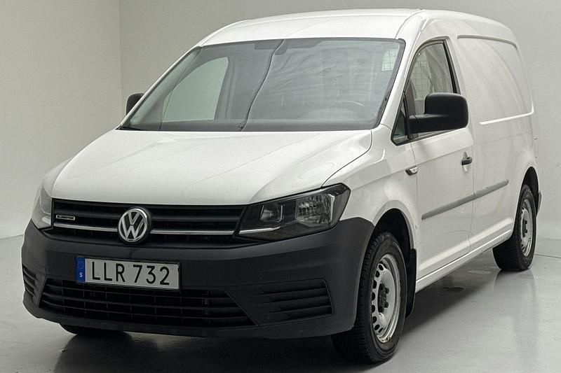 Vit Begagnad 2018 VW Caddy Maxi Minibuss | 99 000 kr - Bild 1/4