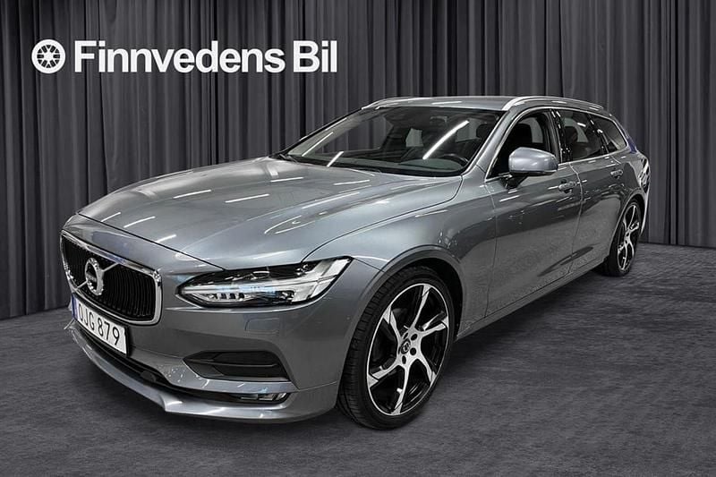 Grå Begagnad 2019 Volvo V90 SE Kombi | 258 800 kr (Marknadspris) - Bild 1/4