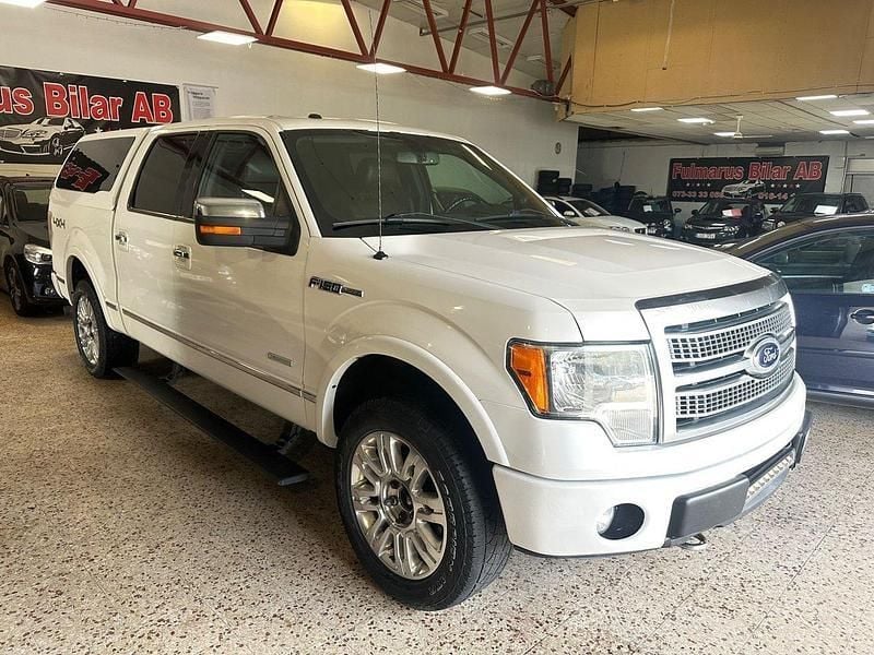 Vit Begagnad 2012 Ford F-150 Pickup | 199 900 kr - Bild 1/4