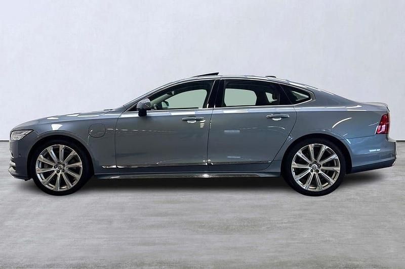 Begagnad Volvo S90 Inscription 412 HK (303 kW) 2018 Blå Sedan