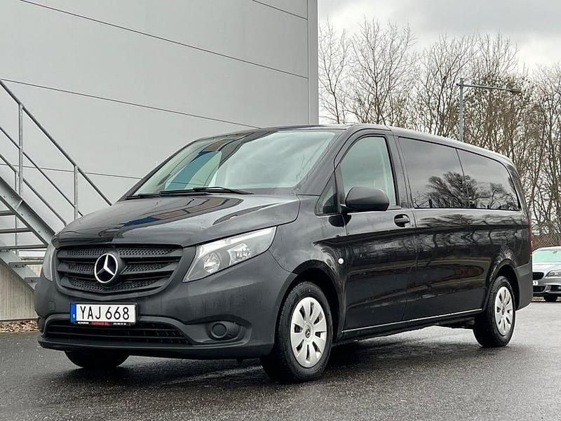 Begagnad Mercedes Vito 163 HK (119 kW) 2018 Svart Van