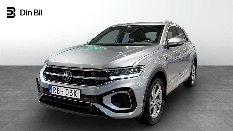 Silver Begagnad 2024 VW T-Roc R-line SUV | 389 900 kr (Lite dyr) - Bild 1/4
