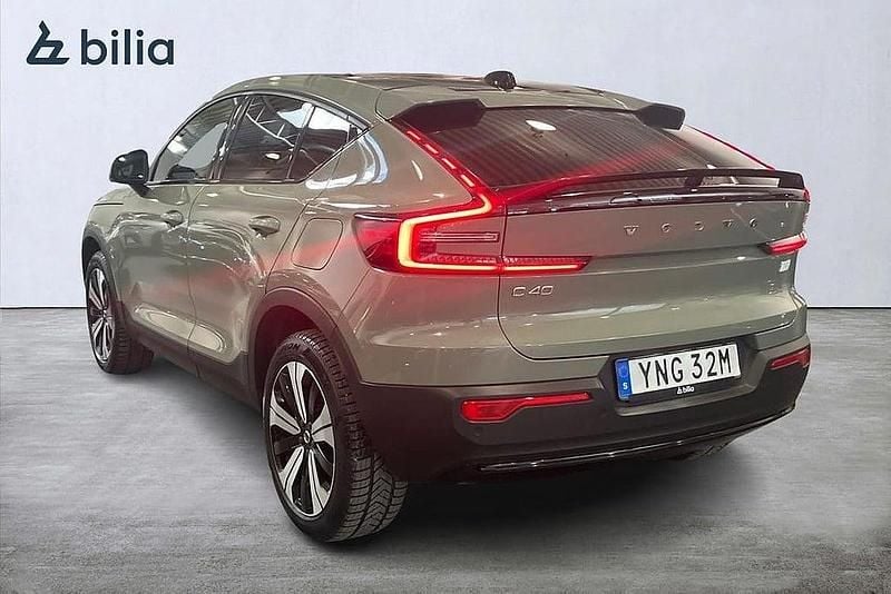 Begagnad Volvo C40 Plus 299 kW (407 HK) 2022 Grön SUV