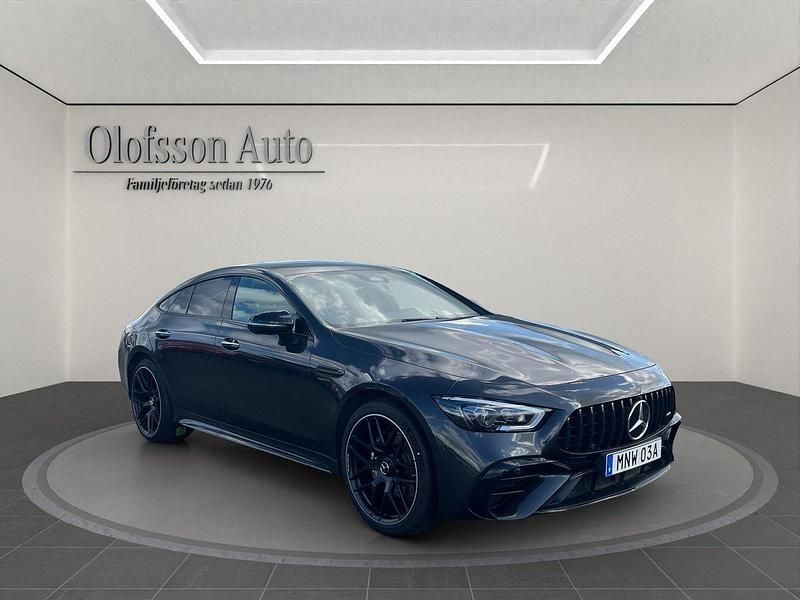 Grå ( grafitgrå metallic) Begagnad 2024 Mercedes AMG GT AMG Sportkupé | 1 045 000 kr - Bild 1/2