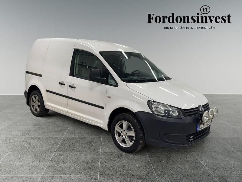 Begagnad VW Caddy 75 HK (55 kW) 2012 Vit Minibuss
