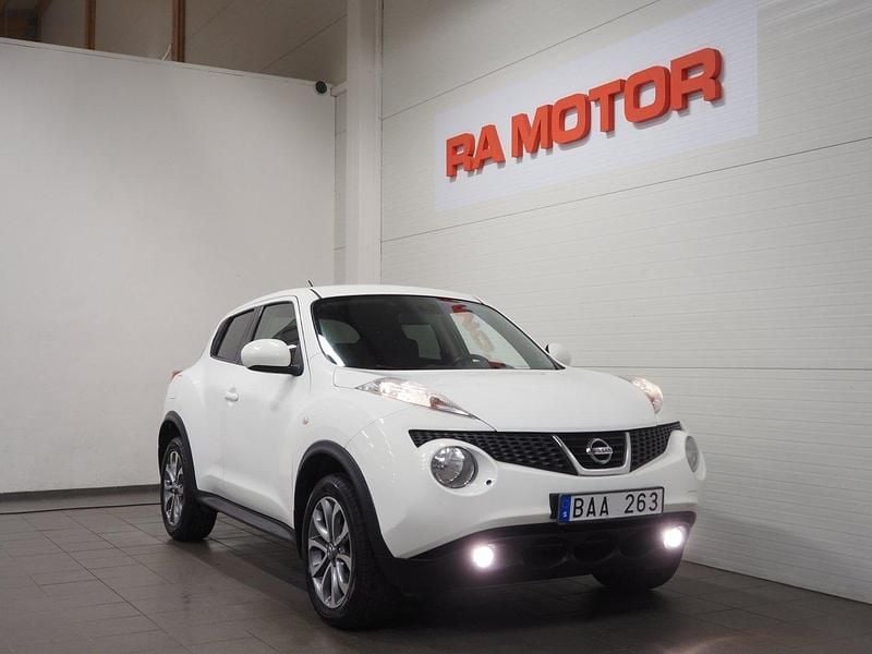Vit Begagnad 2013 Nissan Juke SUV | 69 900 kr (Bra pris) - Bild 1/3