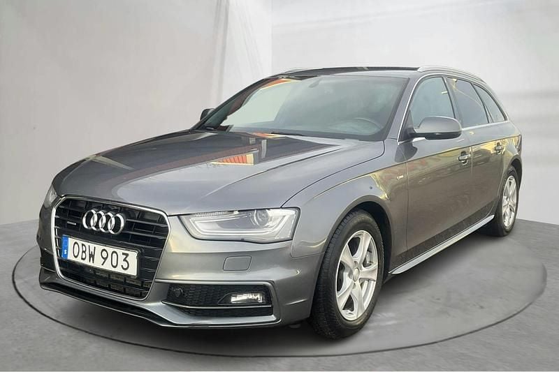 Grå Begagnad 2014 Audi A4 S-Line Kombi | 119 000 kr (Marknadspris) - Bild 1/4