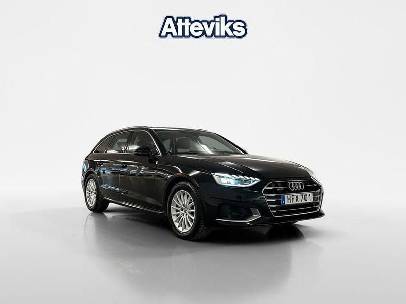 Svart Begagnad 2019 Audi A4 Advanced Plus Kombi | 239 900 kr (Marknadspris) - Bild 1/4