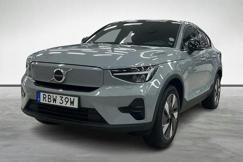 Grå Begagnad 2024 Volvo EC40 Core SUV | 399 900 kr (Bra pris) - Bild 1/4