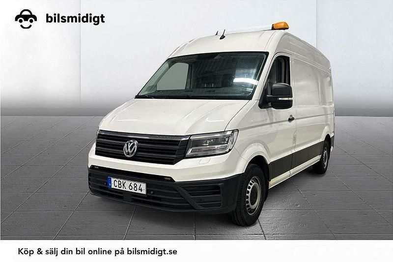 Vit Begagnad 2018 VW Crafter Van | 199 800 kr (Marknadspris) - Bild 1/4
