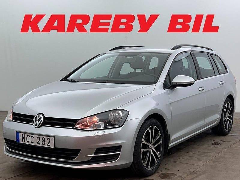 Silver Begagnad 2015 VW Golf VII Kombi | 108 900 kr (Marknadspris) - Bild 1/3