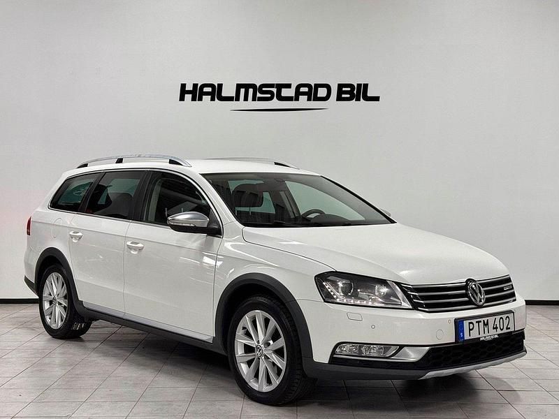Vit Begagnad 2014 VW Passat Alltrack Kombi | 119 500 kr (Marknadspris) - Bild 1/4