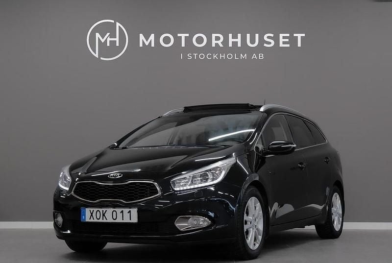 Svart Begagnad 2015 Kia Ceed Sportswagon Comfort Kombi | 79 900 kr (Marknadspris) - Bild 1/4