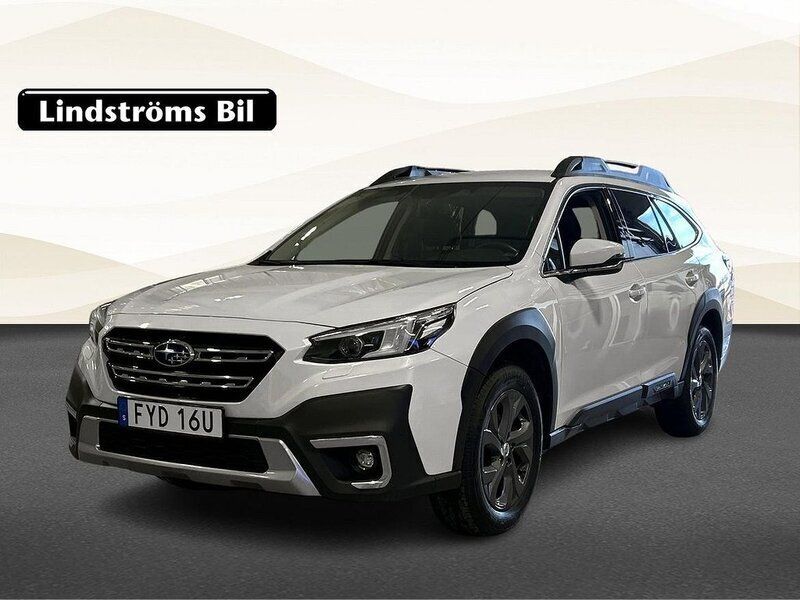 Vit Begagnad 2021 Subaru Outback SUV | 339 900 kr (Marknadspris) - Bild 1/3