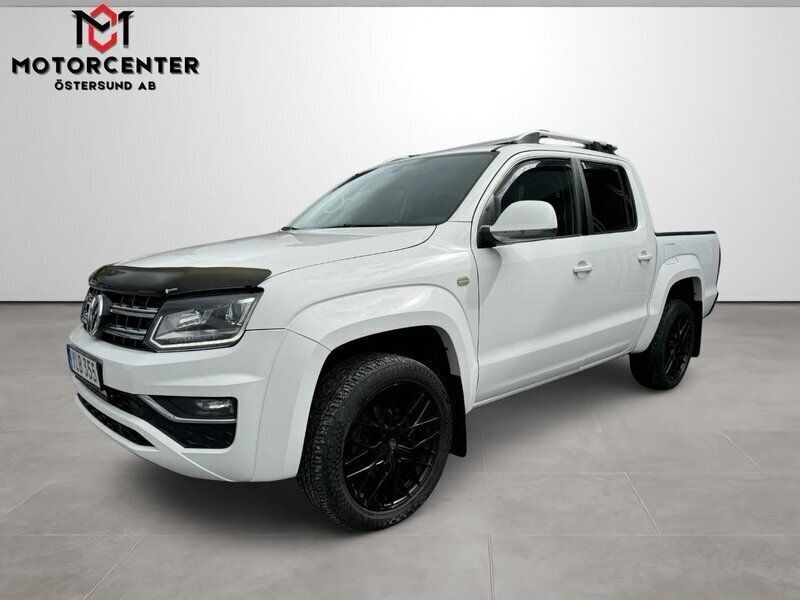 Vit Begagnad 2017 VW Amarok Highline Pickup | 199 900 kr (Marknadspris) - Bild 1/4