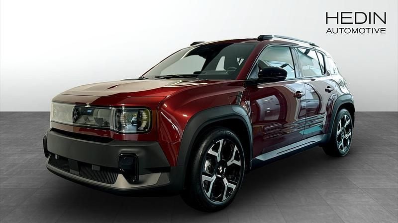 Röd (red) Ny 2025 Renault 4 E-Tech Techno SUV | 434 900 kr - Bild 1/4