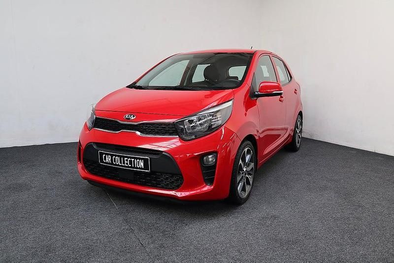 Röd Begagnad 2017 Kia Picanto Launch Edition Halvkombi | 129 900 kr (Marknadspris) - Bild 1/4