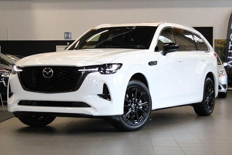 Vit (arctic white) Ny 2025 Mazda CX-80 Homura-Line SUV | 599 900 kr - Bild 1/4