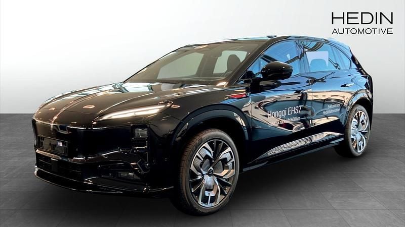 Svart (blue) Ny 2025 Hongqi EHS7 SUV | 691 000 kr - Bild 1/4