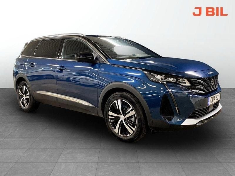 Blå Begagnad 2024 Peugeot 5008 GTi Minibuss | 334 900 kr (Marknadspris) - Bild 1/4