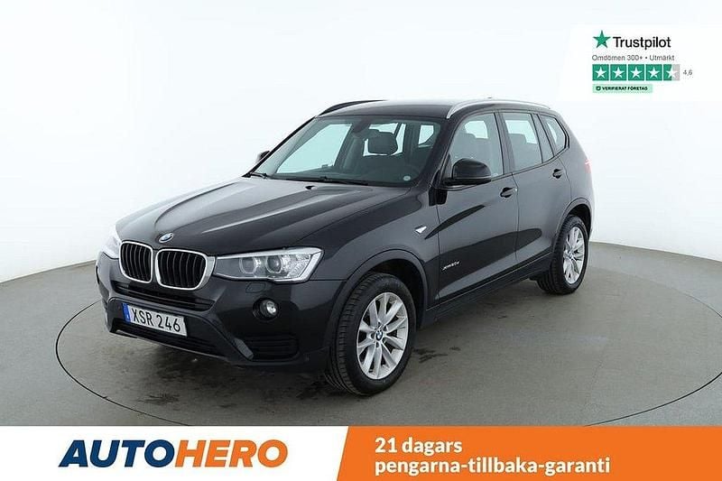 Svart Begagnad 2016 BMW X3 SUV | 194 000 kr (Lite dyr) - Bild 1/4