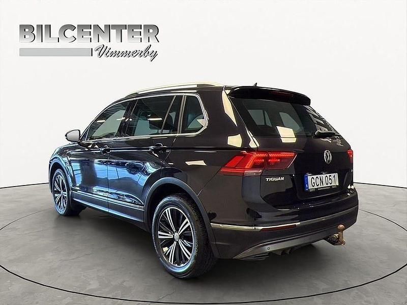 Begagnad VW Tiguan 190 HK (139 kW) 2018 Svart SUV
