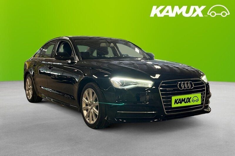 Svart Begagnad 2016 Audi A6 S-Line Sedan | 199 800 kr (Bra pris) - Bild 1/4